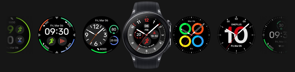 Inteligentné hodinky OnePlus Watch 2 čierne