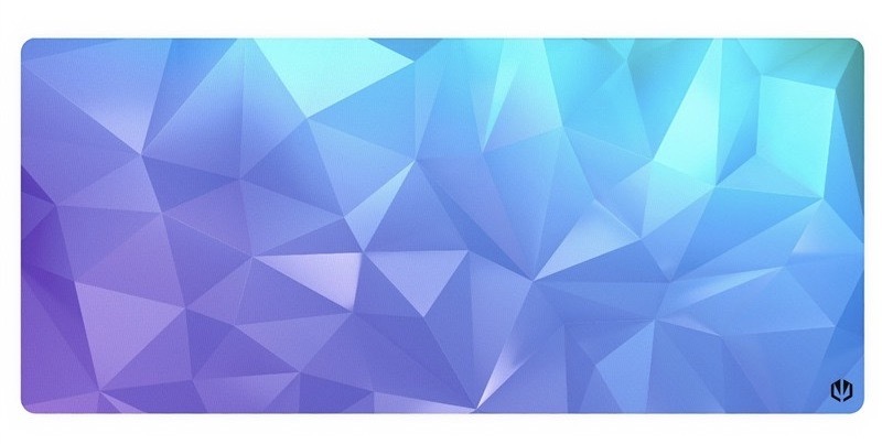 Podložka pod klávesnicu a myš ENDORFY Crystal Blue XL modrá