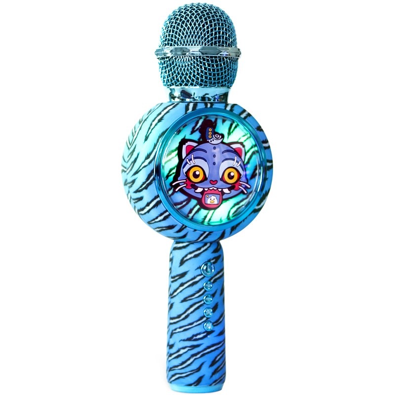 Karaoke mikrofón OTL Technologies K-Pop Demon Hunters Derpy PopSing modrý Karaoke mikrofón OTL poskytuje Bluetooth 5.3 s bezdrôtovým dosahom až 10 m