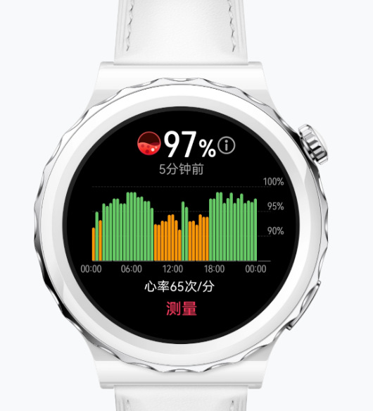Inteligentné hodinky Huawei Watch GT3 Pro 43 mm - Silver Bezel White Ceramic Case + White Leather Strap