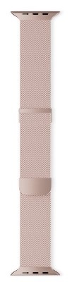 Remienok Epico Strap Milanese+ na Apple Watch 38/40/41mm ružový