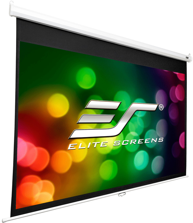 Plátno Elite Screens Manual biele