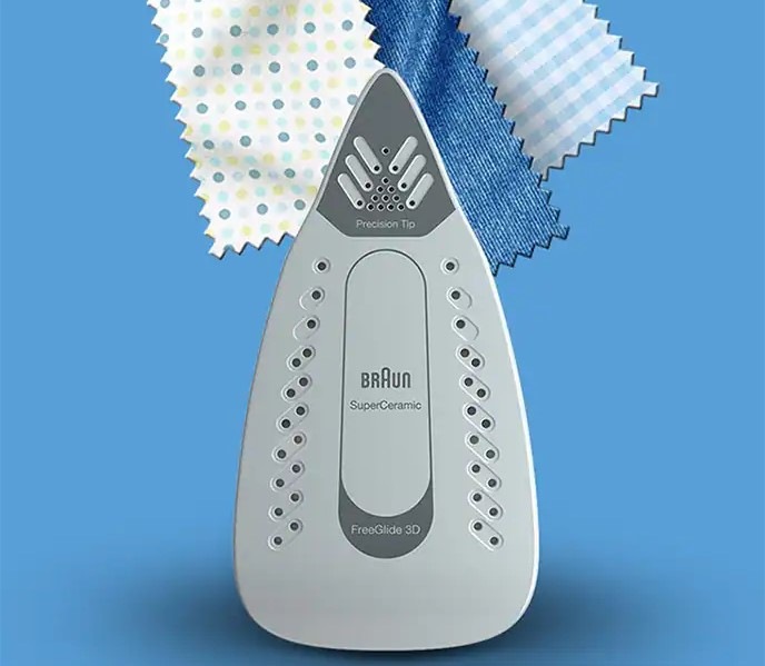 Žehlička Braun TexStyle 3 SI3053BL modrá Žehlička Braun TexStyle 3 SI3053BL modrá