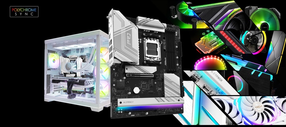 Podsvietenie Polychrome RGB umožní vytvárať svetelné efekty aj synchronizovať podsvietenie s ďalšími komponentmi.