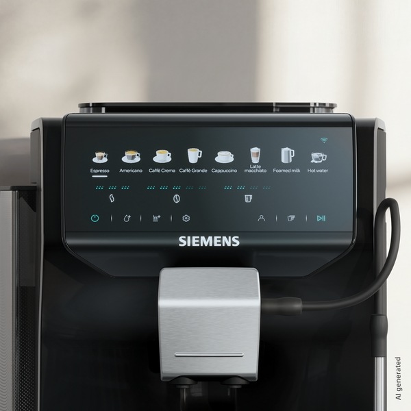 Automatický kávovar Siemens EQ500 iAroma TP553E09 čierny Displej kávovaru Siemens TP555EM7