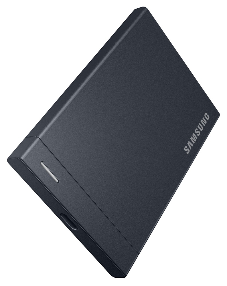 SSD externý Samsung P9 8TB čierny Externý SSD Samsung P9 v kompaktnom čiernom prevedení s USB-C konektorom
