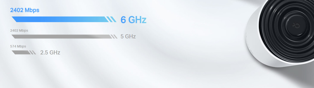 Kompletný Wi-Fi systém TP-Link Deco XE75 Pro Wi-Fi 6E (3 ks) biely