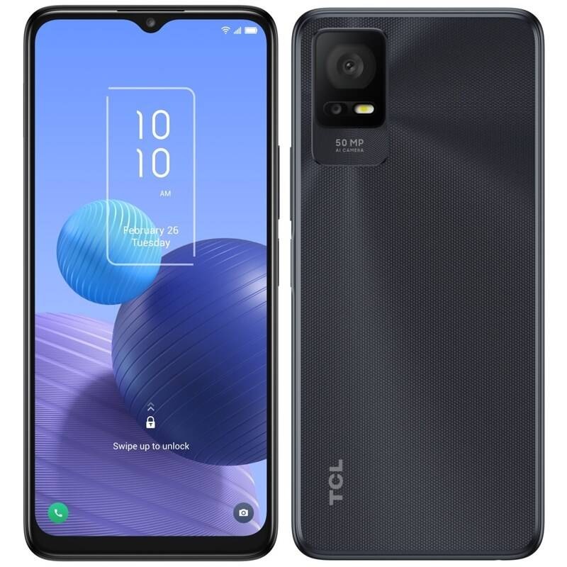Mobilný telefón TCL 408 4 GB / 64 GB - Gravity Gray