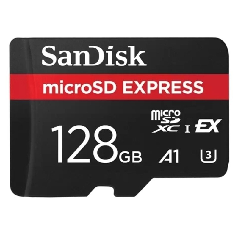 Pamäťová karta SANDISK Micro SDXC Express 128GB UHS-I U3 (880R/480W) čierna
