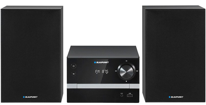 Mikrosystém Blaupunkt MS9BT s LED displejom, čierna farba