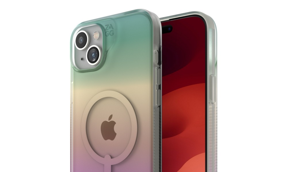 Kryt na mobil ZAGG Case Milan Snap na Apple iPhone 15/14/13 - dúhový