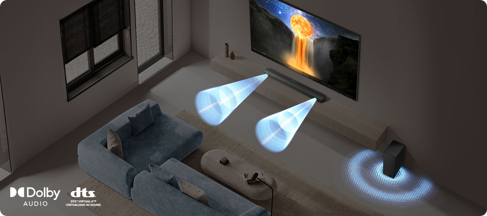 Soundbar Samsung HW-B450F čierny „“