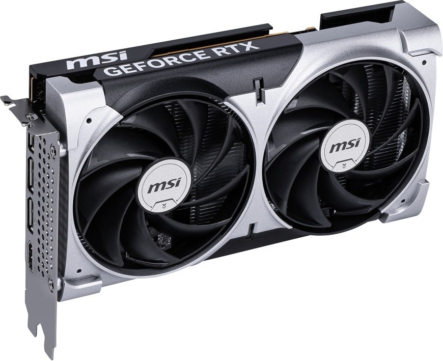Grafická karta MSI GeForce RTX 5060 8G VENTUS 2X OC čierna/sivá