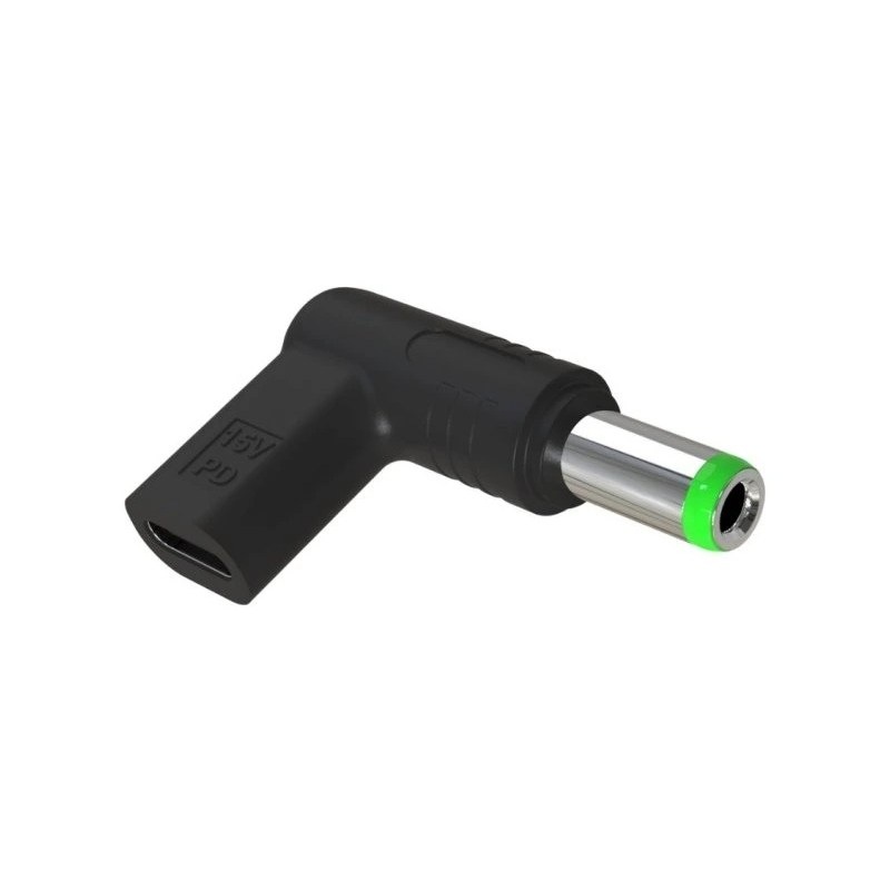 Adaptér WG Type-C (female) - DC/15V 6,3x3,0/Toshiba, NEC aj. čierny