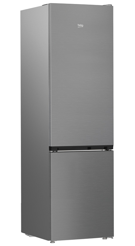Chladnička Beko B7RCNA417HXP, NoFrost, šedá farba.