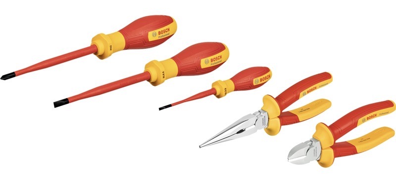 Súprava náradia Bosch pre dielenské práce, ergonomické rukoväte