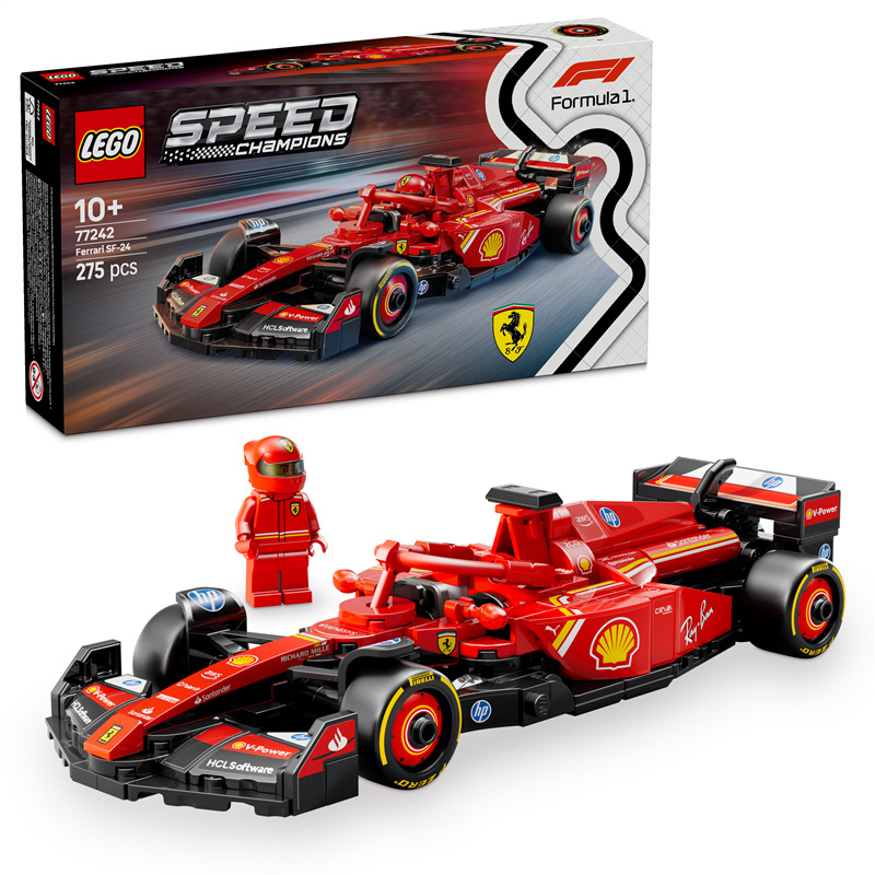 Stavebnica LEGO® Speed ​​Champions 77242 Závodné auto Ferrari SF-24 F1®