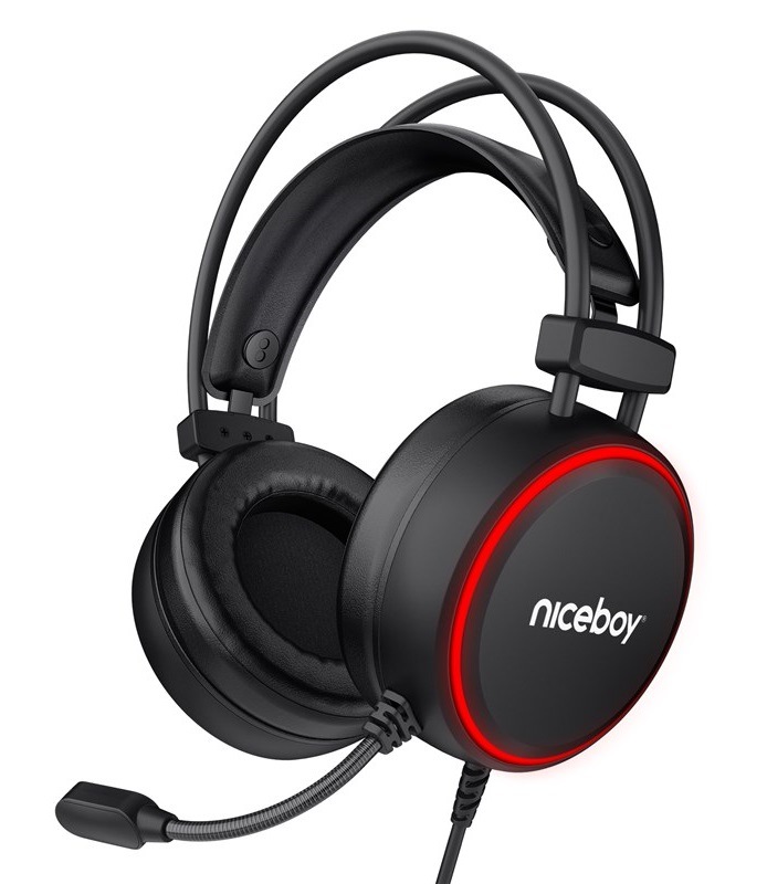 Headset Niceboy ORYX X220 Iris čierny