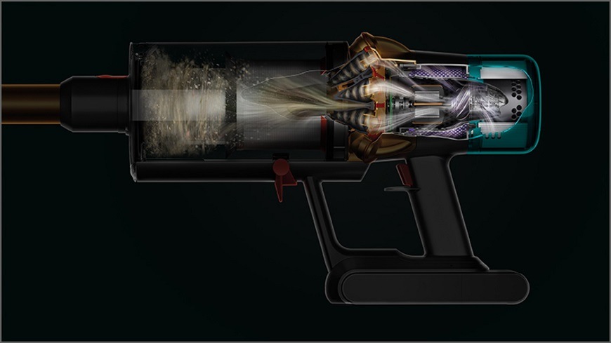 Tyčový vysávač Dyson V15 Detect Absolute Gold Tyčový vysávač Dyson V15 Detect Absolute Gold