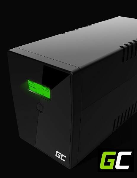 Záložný zdroj Green Cell Micropower 800VA čierny Záložný zdroj Green Cell Micropower 800VA čierny