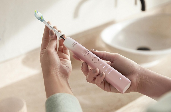 Zubná kefka Philips Sonicare 9000 DiamondClean HX9911/79 biela/ružová Zubná kefka Philips Sonicare 9000 DiamondClean HX9911/79 biela/ružová