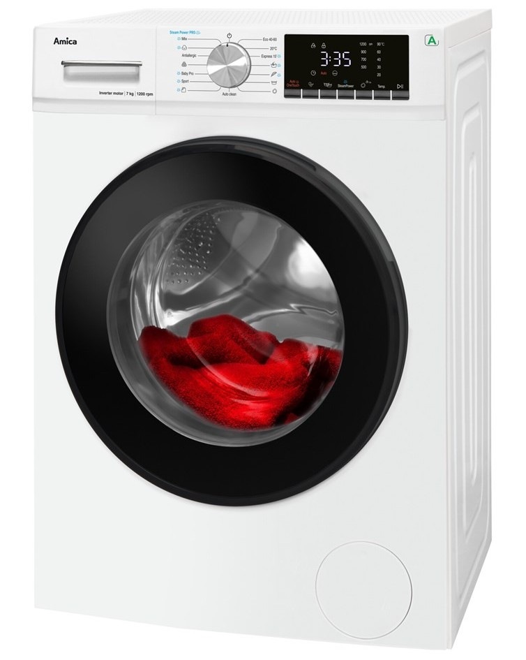 Práčka Amica PPF 71215 BW