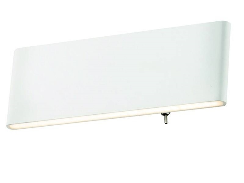 Nástenné svietidlo GLOBO Siegfried, 23 cm, LED, 8W biele Nástenné svietidlo GLOBO Siegfried, 23 cm, LED, 8W biele
