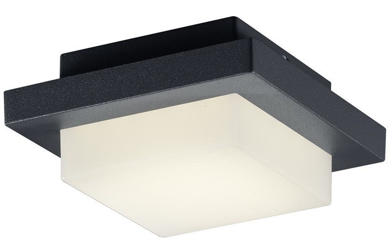 LED stropné svietidlo TRIO Hondo antracitová farba