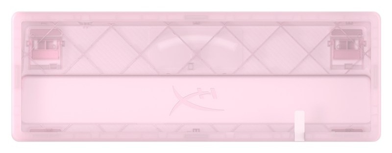 Kryt HyperX Origins 2 65 / Pro Pink Housing ružový Kryt klávesnice HyperX Origins 2 65 / Pro Housing – horná strana priesvitného tela s vnútornou výstuhou konštrukcie