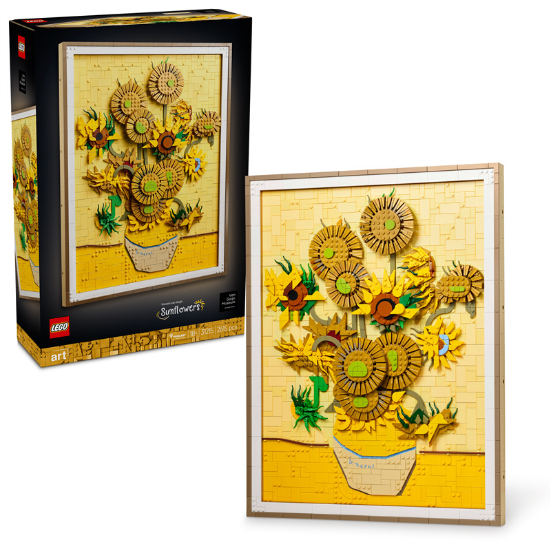 Stavebnica LEGO® Art 31215 Vincent van Gogh – Slunečnice Stavebnica LEGO® Art 31215 Vincent van Gogh – Slnečnica
