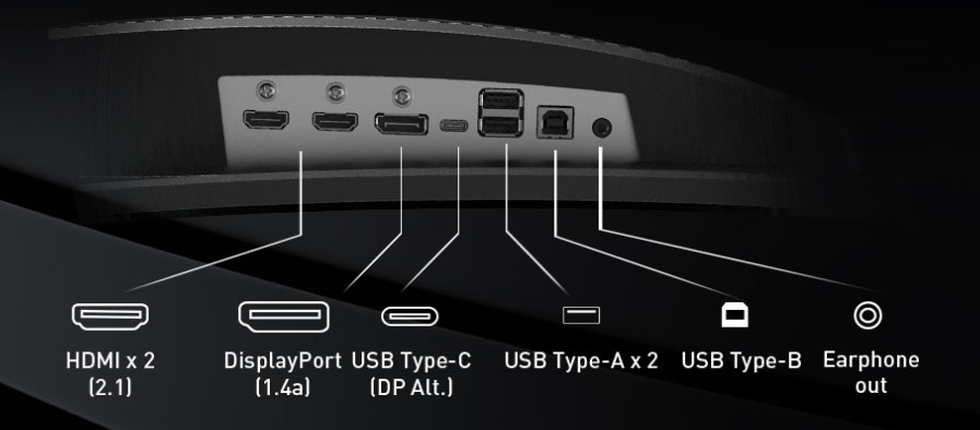 Herný monitor MSI MAG 341CQP QD-OLED čierny