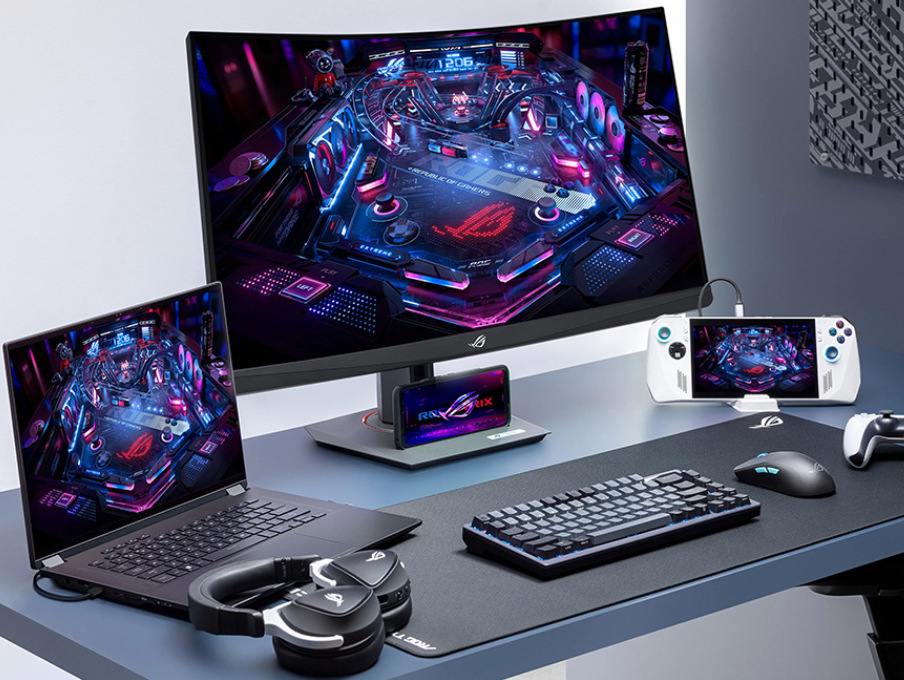 Herný monitor Asus ROG Strix XG32WCMS čierny