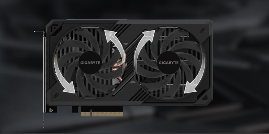 Grafická karta GIGABYTE GeForce RTX 5060 Ti WINDFORCE 8G