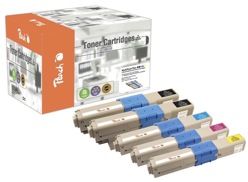 Toner Peach pre tlačiarne OKI, CMY a BK farba