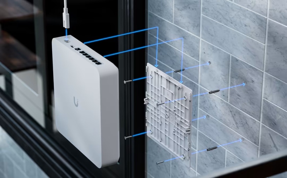 Záznamové zariadenia Ubiquiti UniFi NVR Instant biele Správu pripojených zariadení vykonávate cez systém UniFi Access