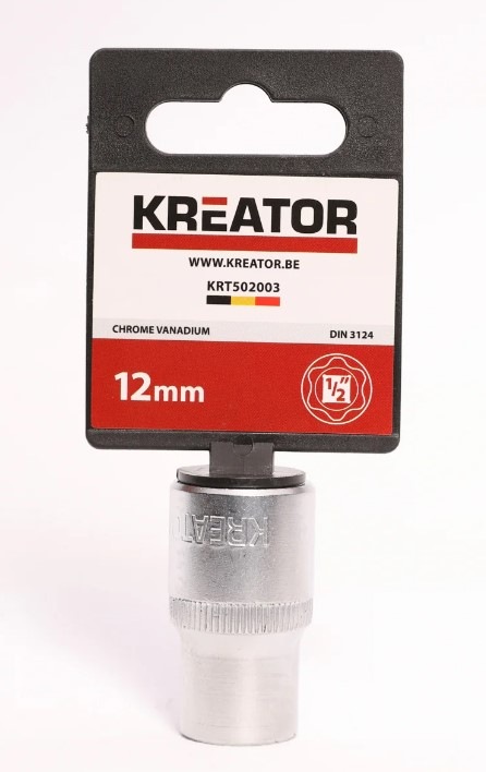 Nástrčná hlavica Kreator KRT502003 1/2" 12mm