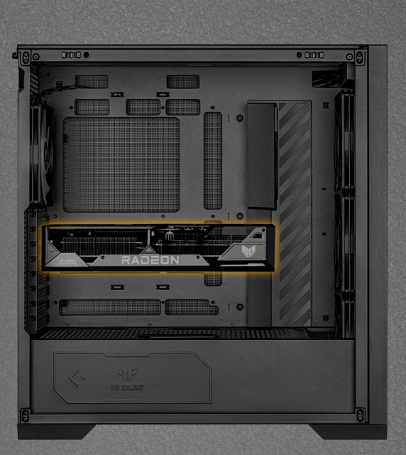 Case Asus TUF Gaming GT302 čierna