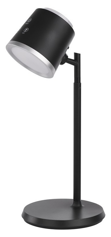 Stolná lampa EMOS ABBIE, 300 lm, stmievanie, 6 W, studená/teplá/neutrálna biela čierna