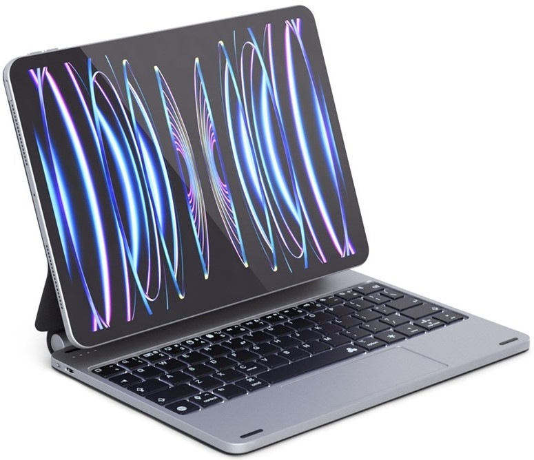 Púzdro na tablet s klávesnicou Epico Aluminium na Apple iPad Pro 11" (2018/2020/2021/2022)/Air 10.9" (2020/2022)/Air 11" M2/Air 11" M3 - SK