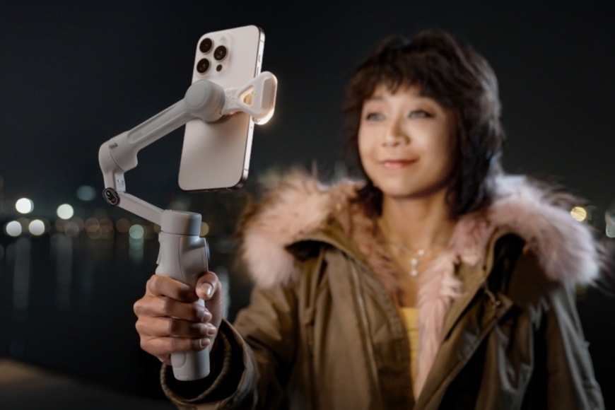 Insta360 Flow 2 AI Tracker Bundle, sivá