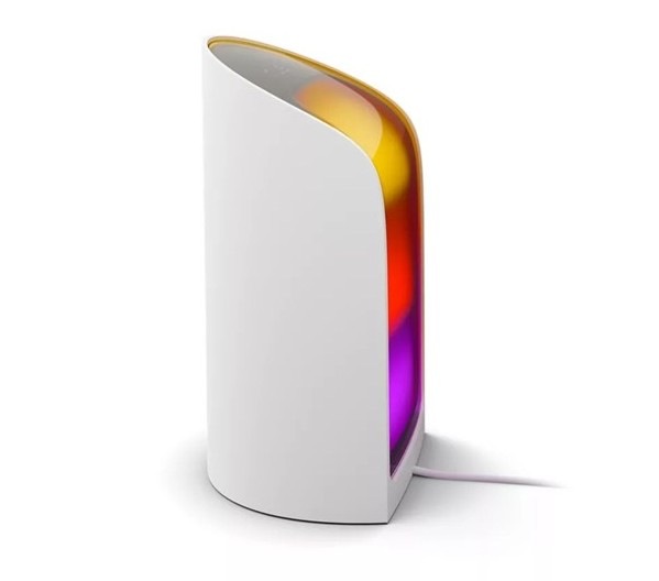 Stolová lampička Philips Hue Wall washer s inovatívnou projekčnou technológiou ColorCast