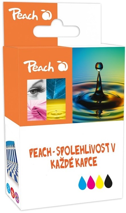 Atramentová náplň Peach Canon CL-546XL s objemom 14 ml pre tlačiarne Canon PIXMA