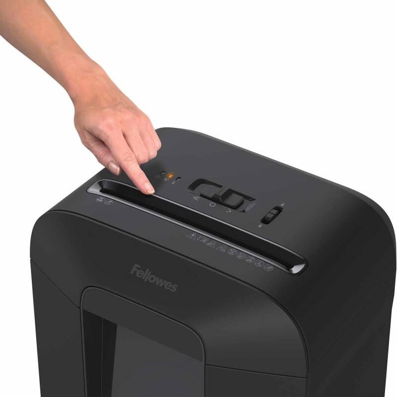Skartovač Fellowes LX 85, 12 listov, 19l čierna