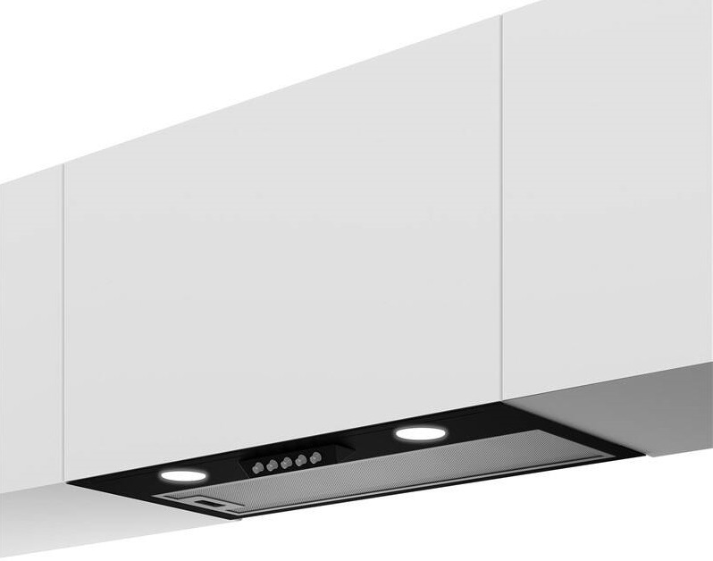 Odsávač pár Beko HNU61422B, čierna, vstavaný