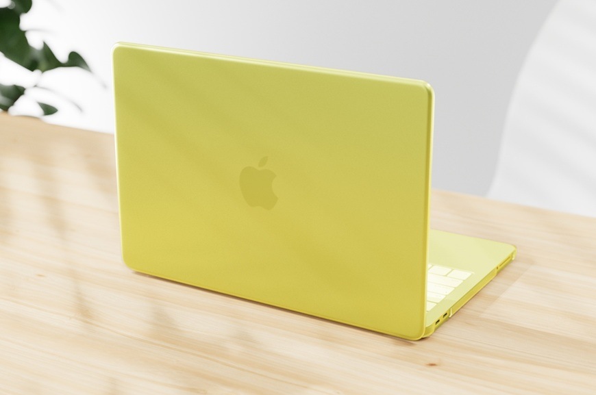 Kryt Epico Slim Shell for MacBook Neo 13" (A3404) žltý 13-palcový MackBook Neo má na sebe kryt Epico Slim Shell v žltom prevedení.