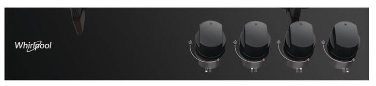 Plynová varná platňa Whirlpool GOB 616/NB čierna Plynová varná platňa Whirlpool GOB 616/NB čierna