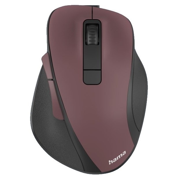 Myš Hama MW-500 Recharge vínová