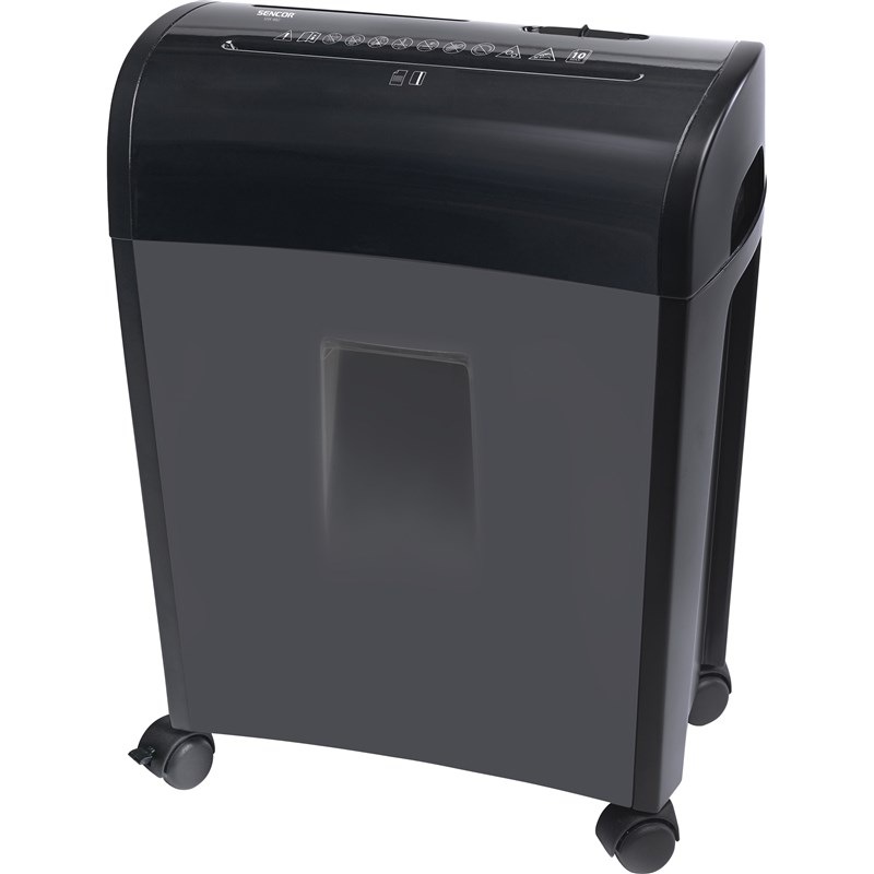 Skartovač Sencor SSK 482, naprieč, 10 listov, 14 L