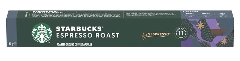 Kapsuly pre espressá Starbucks NC Espresso Roast (10 ks)