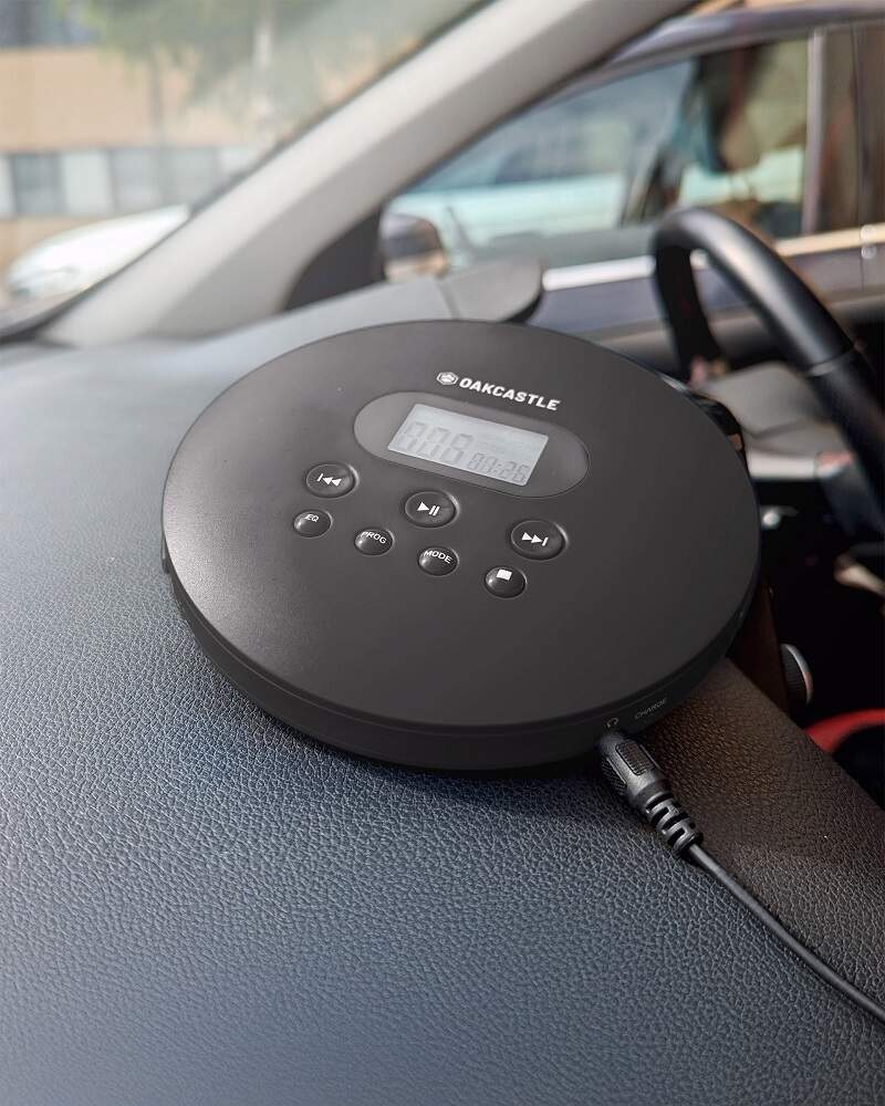 Discman Majority Oakcastle CD100 čierny Discman Majority Oakcastle CD100 čierny